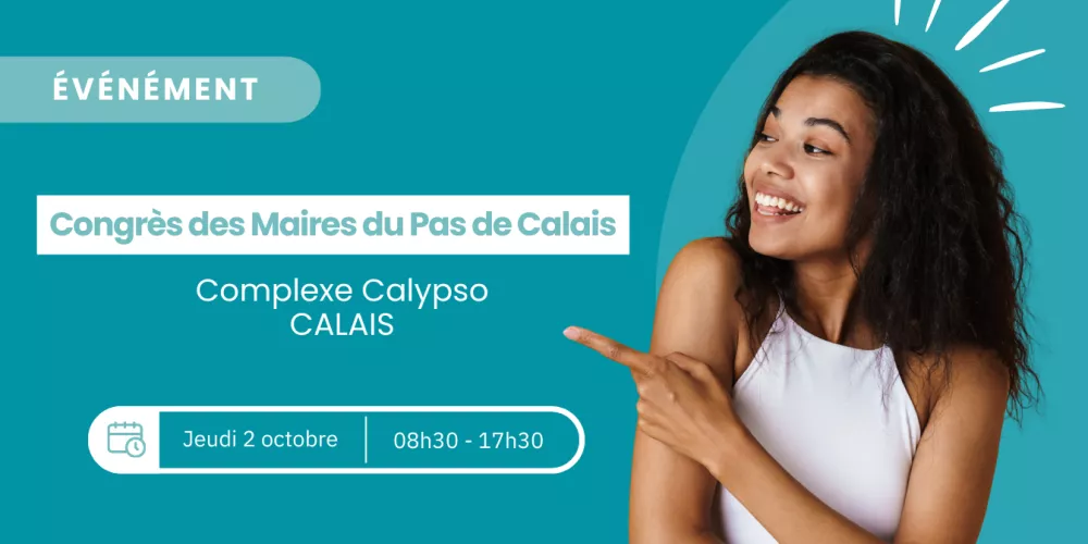 Bannière du Congrès des Maires du Pas de Calais