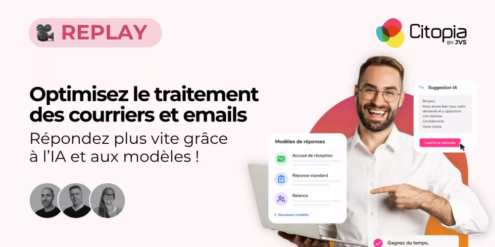 bannière du replay webinaire optimisez le traitement des courriers et e-mails