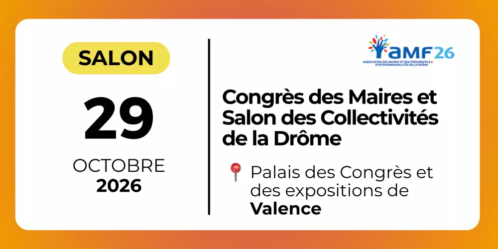Congrès et Salon des Collectivités de la Drôme