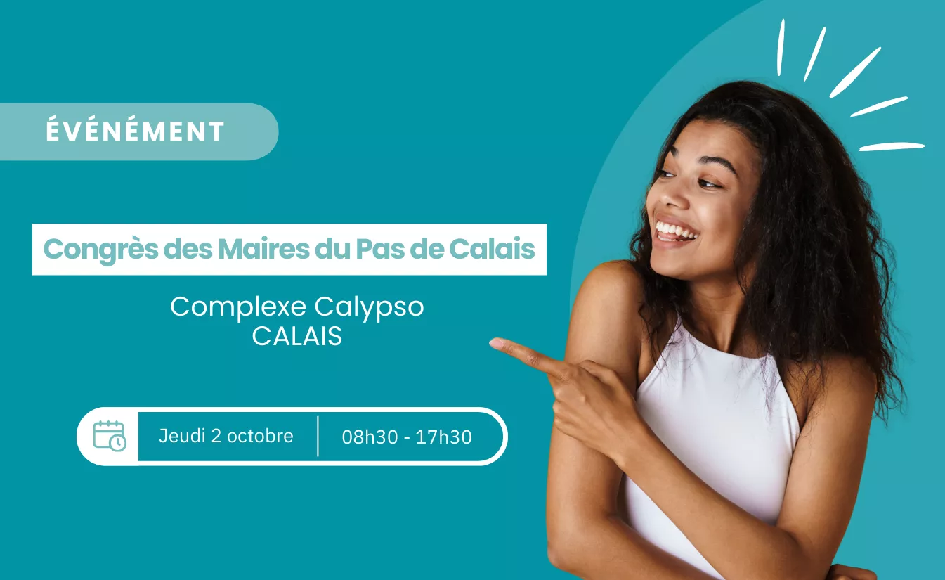 Bannière du Congrès des Maires du Pas de Calais