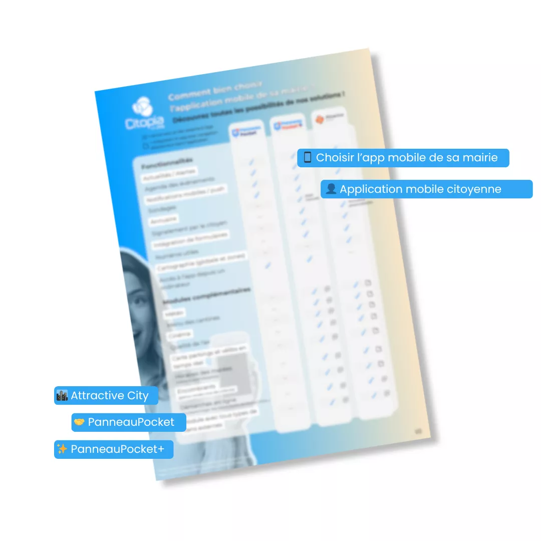 Visuel du comparatif des app mobiles