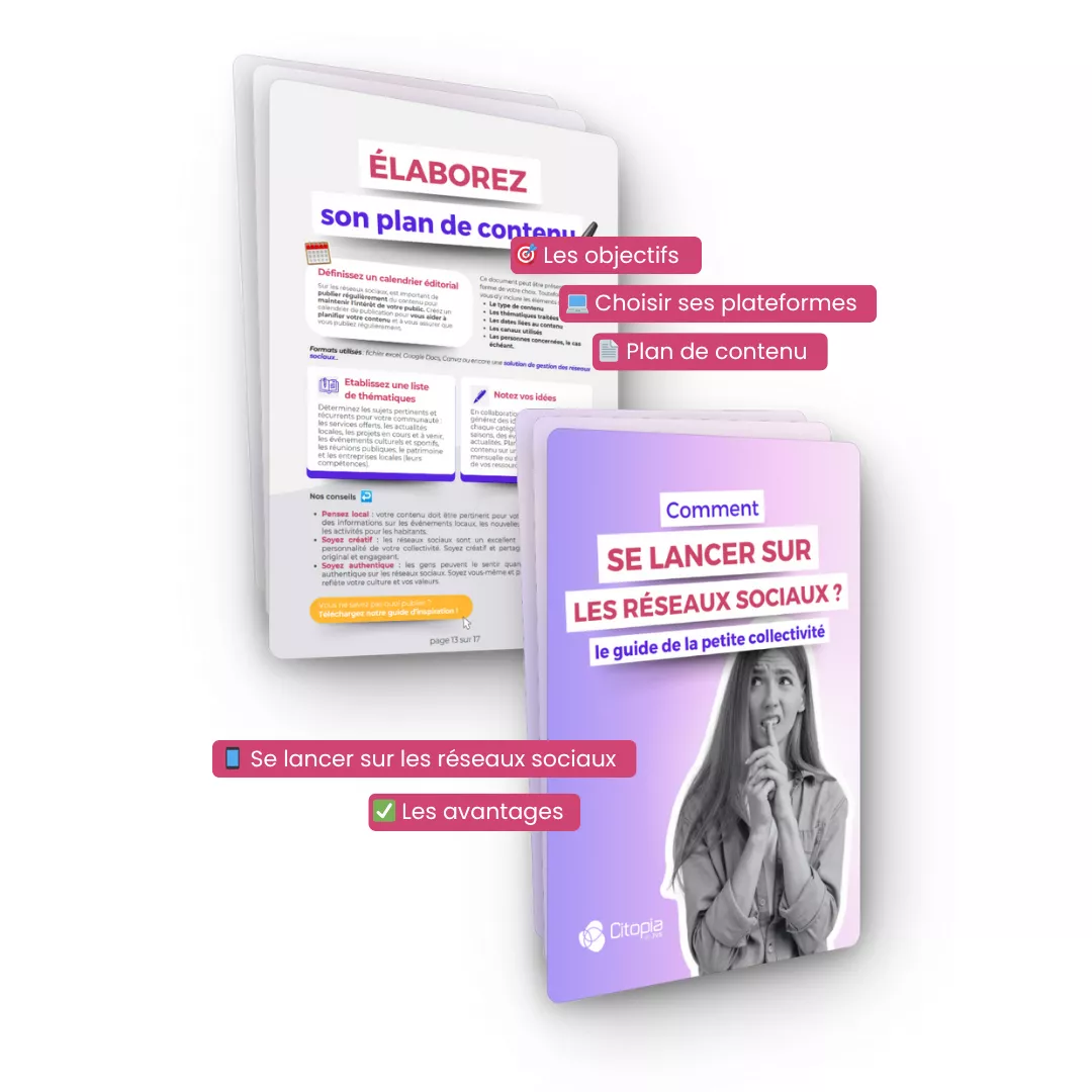 Visuel du guide pour se lancer sur les réseaux sociaux