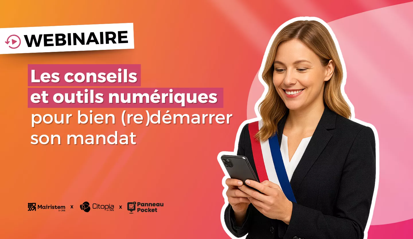 Vignette de téléchargement du replay du webinaire Les conseils et outils numériques pour bien (re)démarrer  son mandat