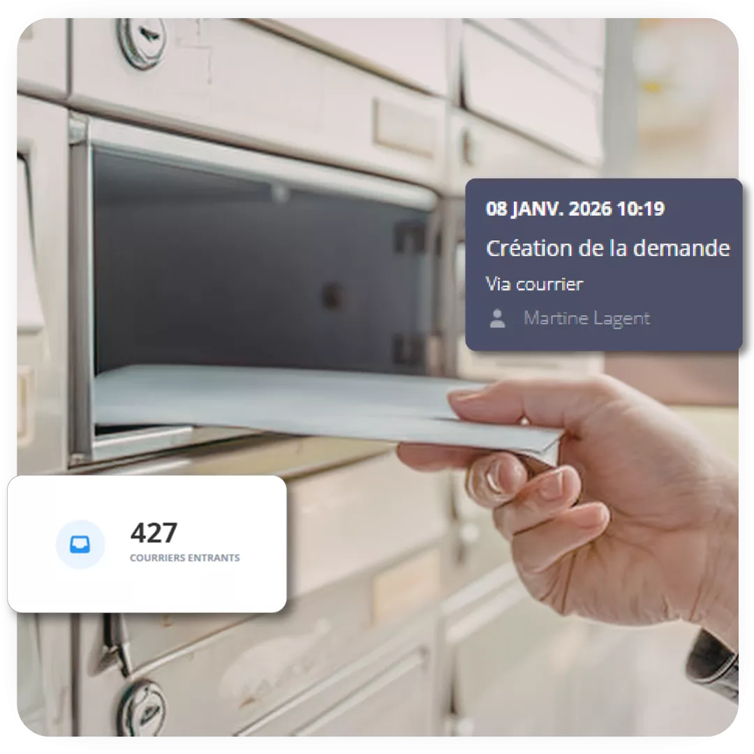 Courrier suivi collectivité